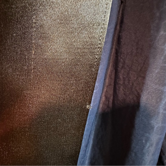 Vintage Portrait Button Front Oversized Hood Alligator Print Raincoat Jacket - Picture 12 of 16